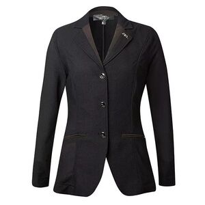 AA® Women's Platinum Motion Lite Competition Jacket Black Equestrian Show Coat